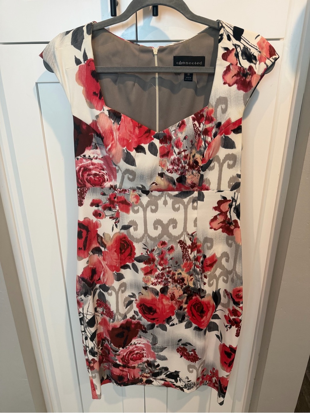 Vintage Floral Classic Dress